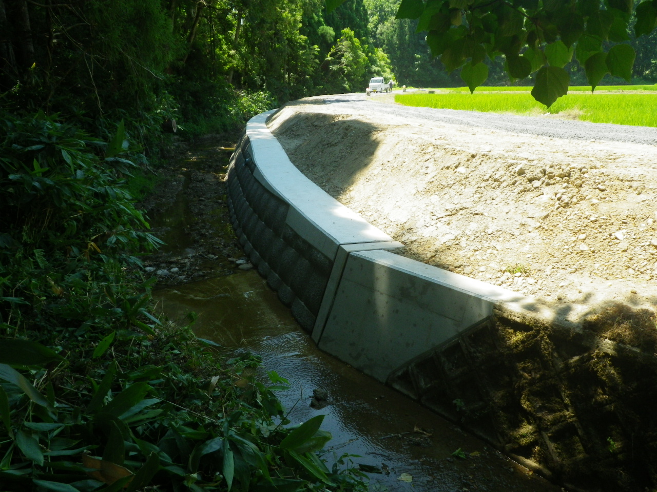 河川管理第1工事 施工後