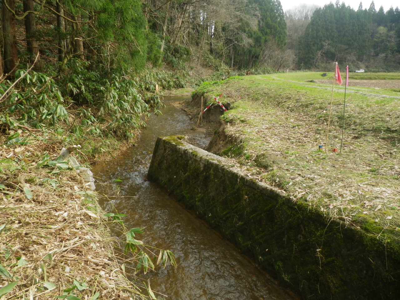 河川管理第1工事 施工前