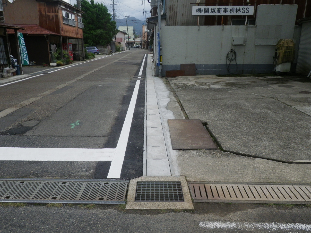 側溝施設工事 施工後