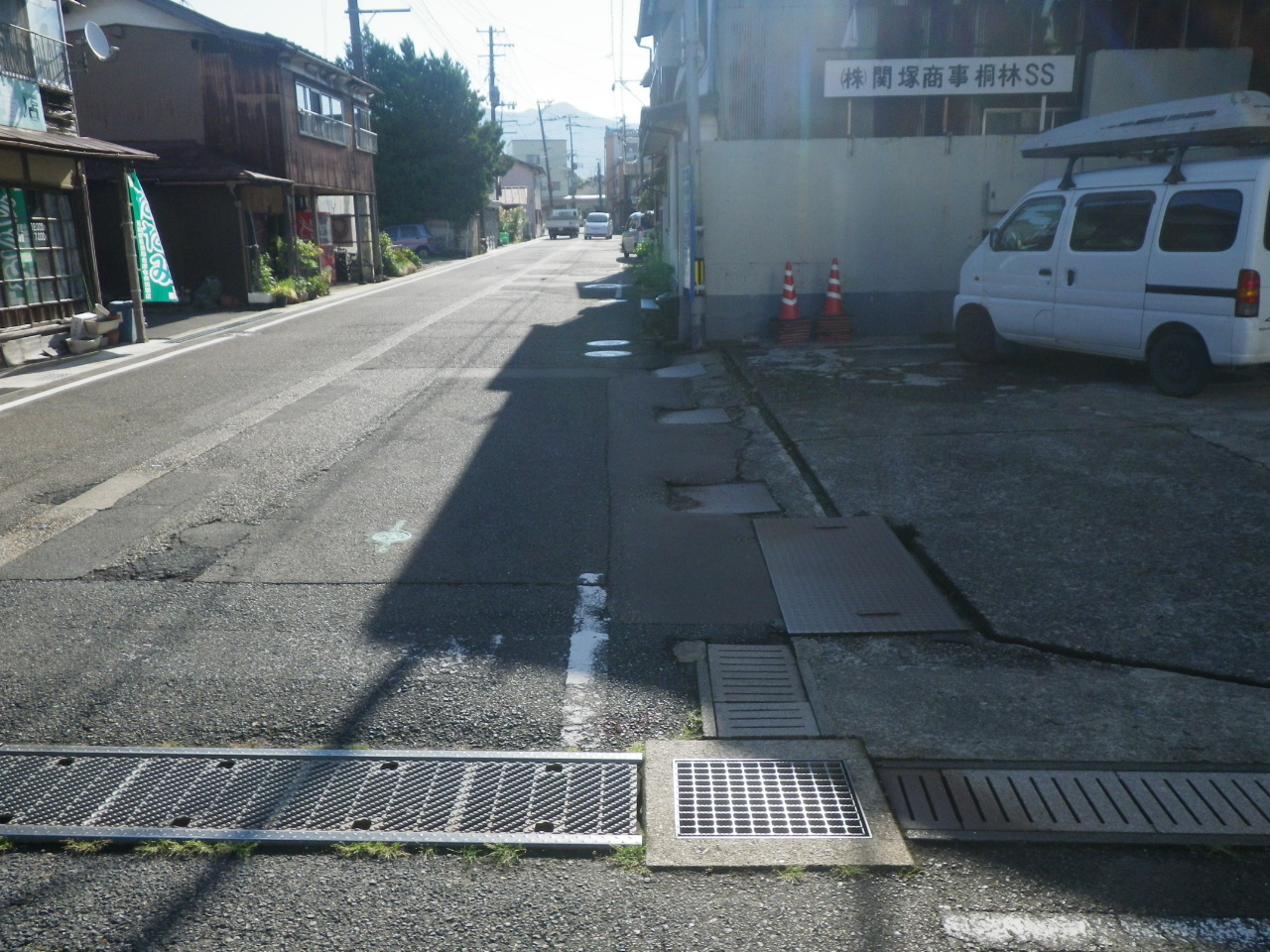 側溝施設工事 施工前